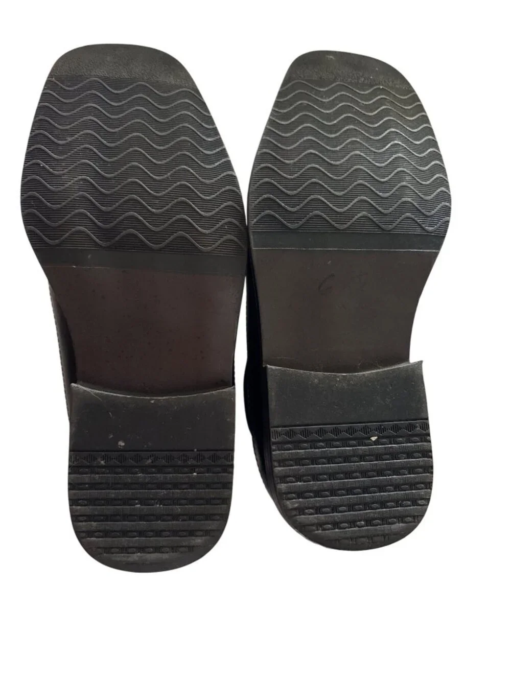 Stacy Adams Mens Black Square Toe Dress Shoes Size 4M Lace-Up Formal